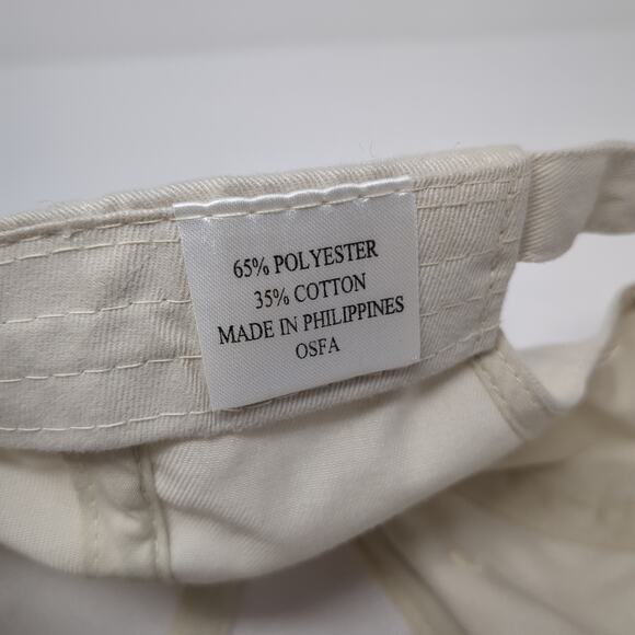 B.A.S.S. Fishing Pro Series Slideback Baseball Cap Beige One Size Embroidered - Picture 9 of 9